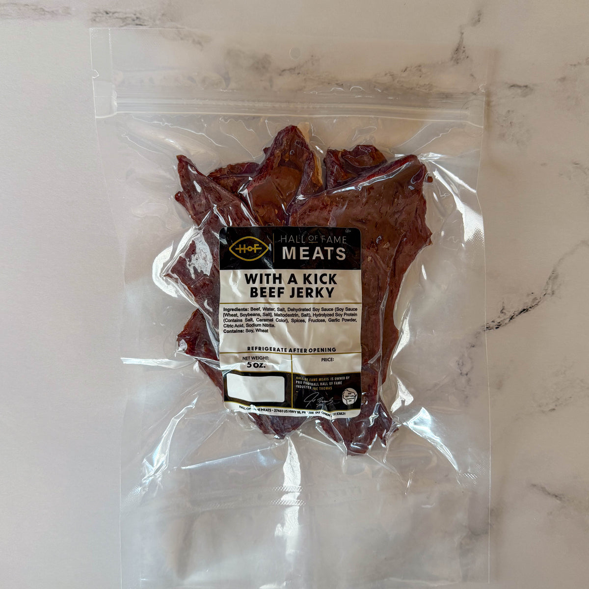 With a Kick Beef Jerky